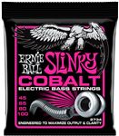Ernie Ball P02734 Super Slinky Cobalt Electric Bass Strings Front View